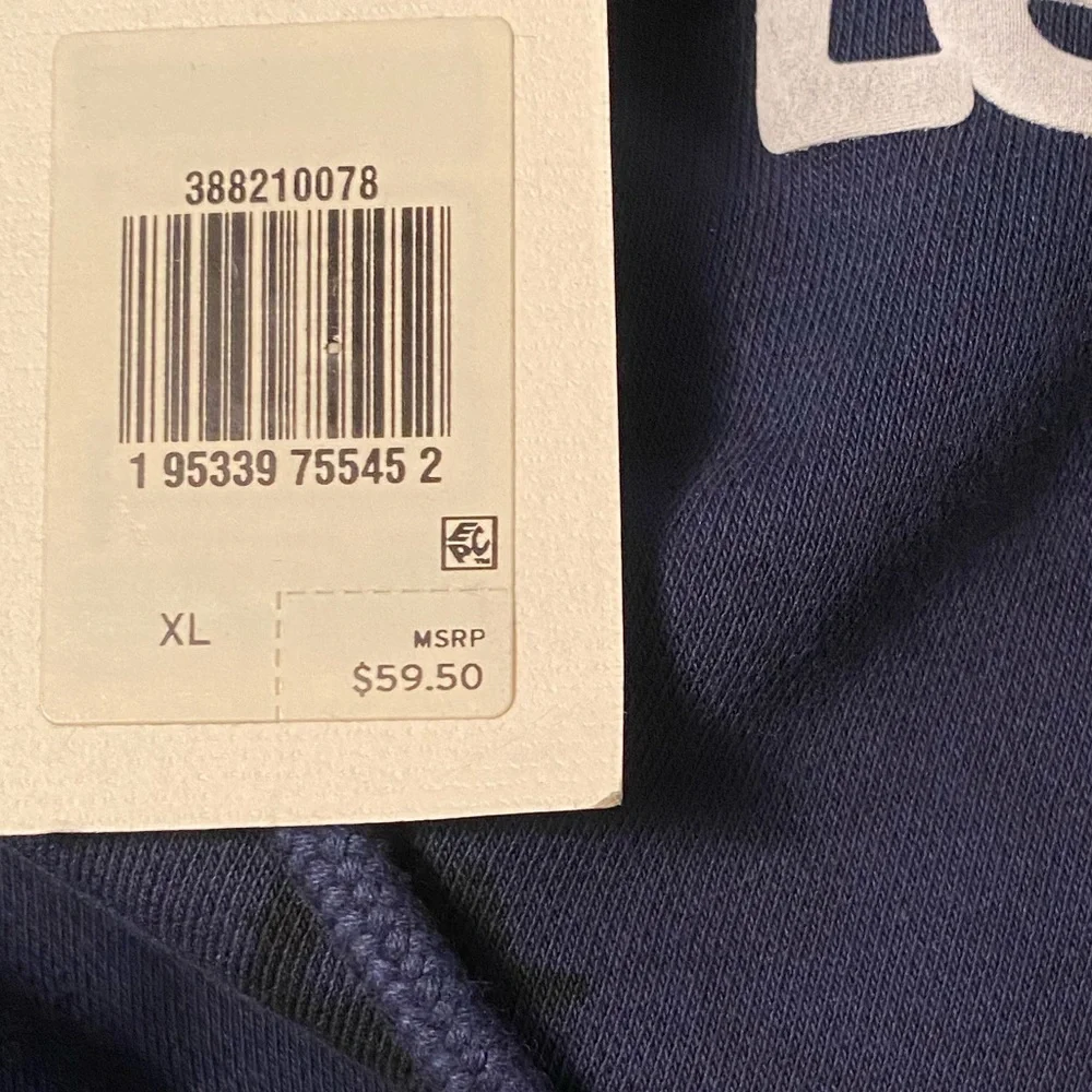 SOLD - Levi’s Blue and black tie dye sweatshirt hoodie (NEW WITH TAGS) Size: XL - Picture 7 of 9